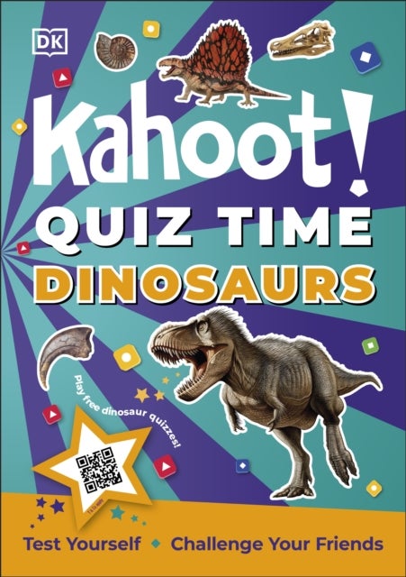 Kahoot! Quiz Time Dinosaurs - 250 Trivia Questions (with QR Codes Inside for 150 Interactive Bonus Questions) – Educational Kids Quiz Book