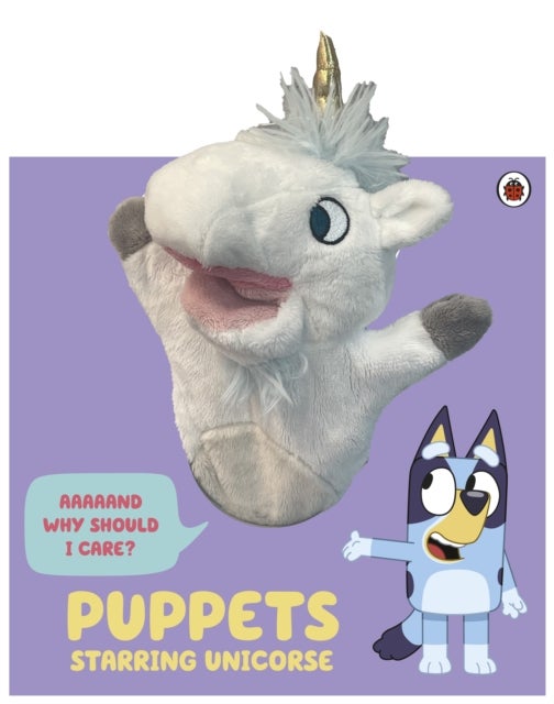 Bluey: Puppets: Starring Unicorse - A Puppet Play Book