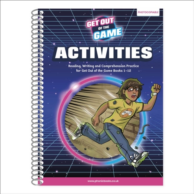 Phonic Books Get Out of the Game Activities - Adjacent consonants and consonant digraphs, suffixes -ed and -ing