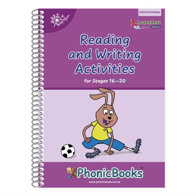 Phonic Books Dandelion Launchers Extras Stages 16-20 Reading and Writing Activities - Simple two-syllable words and suffixes