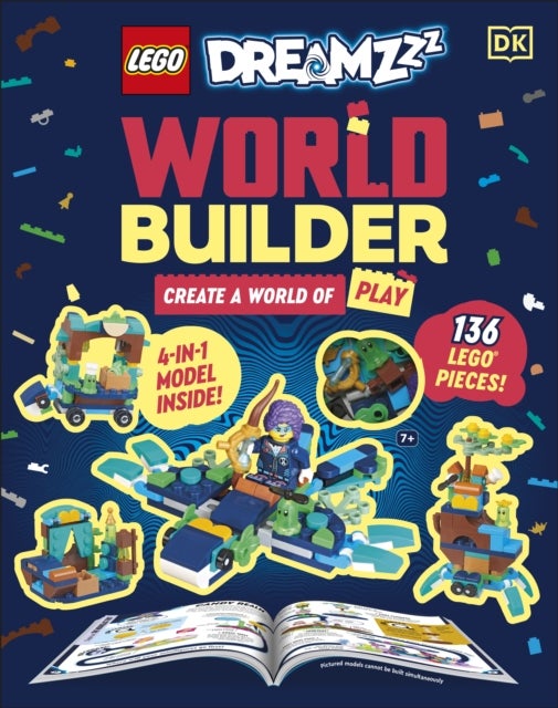 LEGO DreamZzz World Builder - Create a World of Play with 4-in-1 Model and 150+ Build Ideas!