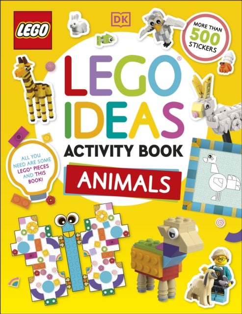LEGO Ideas Activity Book Animals - Packed with LEGO Building and Sticker Activities and Fun Facts. With 500+ Stickers!