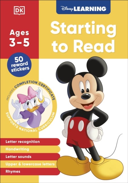 Disney Learning Starting to Read (Ages 3-5)
