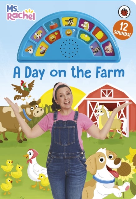 Ms Rachel: A Day on the Farm - An Interactive Read and Listen Sound Book with 12 Fun Sounds