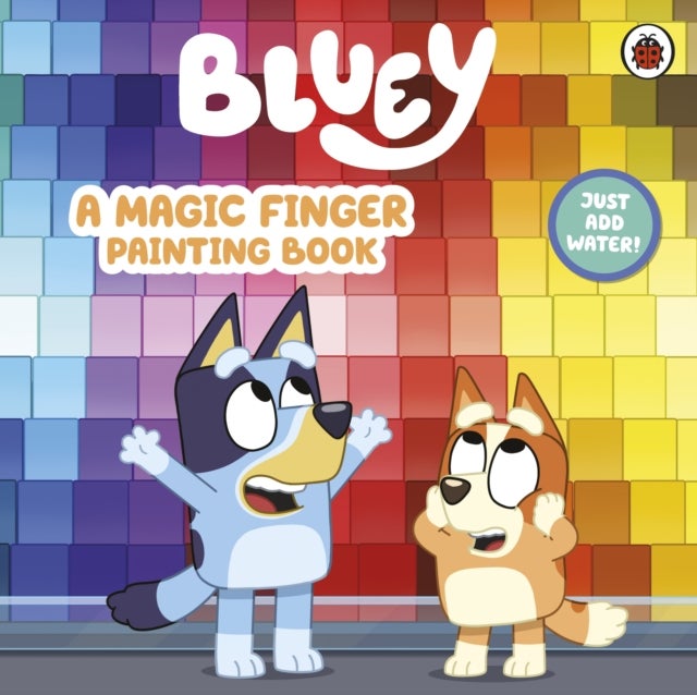 Bluey: A Magic Finger Painting Book
