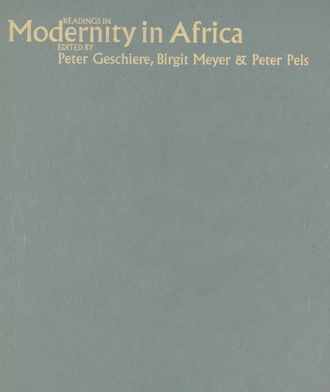 Readings in Modernity in Africa