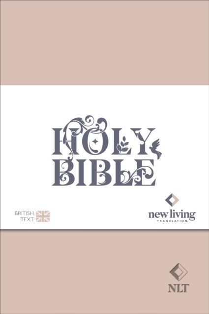 NLT Holy Bible - New Living Translation, British Text Version in Pink Soft-tone Flexiback Binding