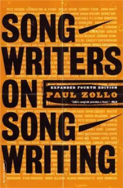 Songwriters On Songwriting - Revised And Expanded