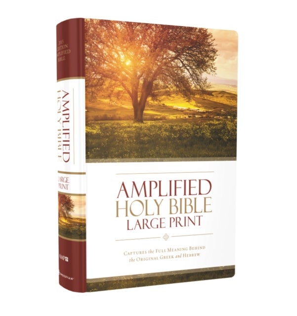 Amplified Holy Bible, Large Print, Hardcover - Captures the Full Meaning Behind the Original Greek and Hebrew