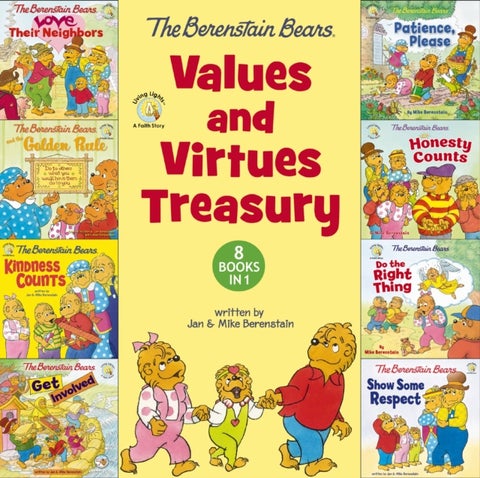 The Berenstain Bears Values and Virtues Treasury - 8 Books in 1