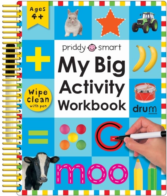 My Big Activity Workbook (Wipe Clean Activity Book) - Practice pen control, spelling, math, and more!