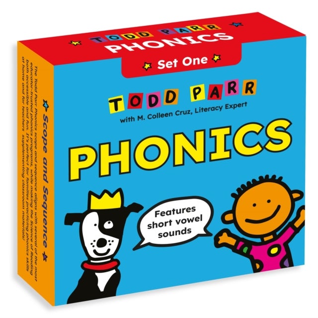 Todd Parr Phonics - Set One: Short Vowel Sounds (12 Books for New Readers)
