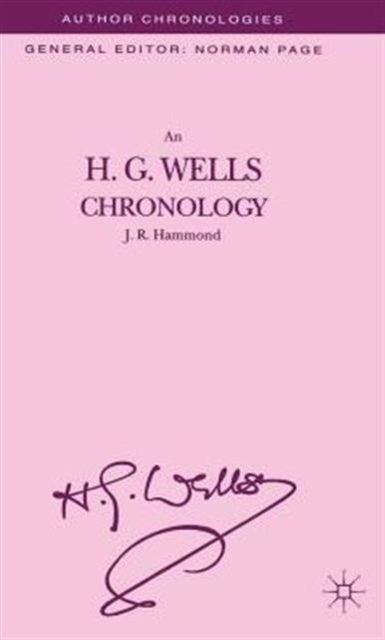 An H.G. Wells Chronology