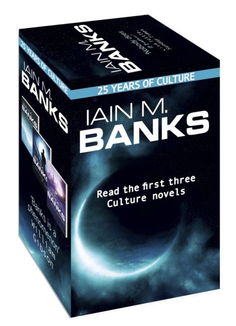 Iain M. Banks Culture - 25th anniversary box set - Consider Phlebas, The Player of Games and Use of Weapons