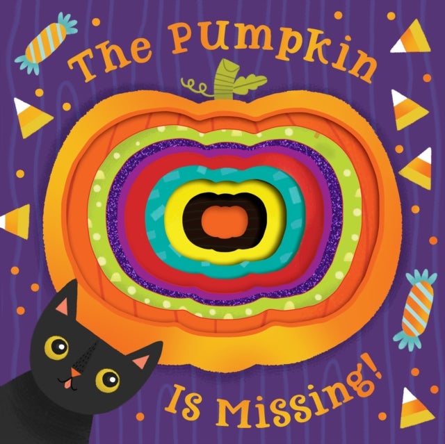 The Pumpkin Is Missing! - (board book with die-cut reveals)