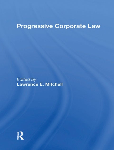 Progressive Corporate Law