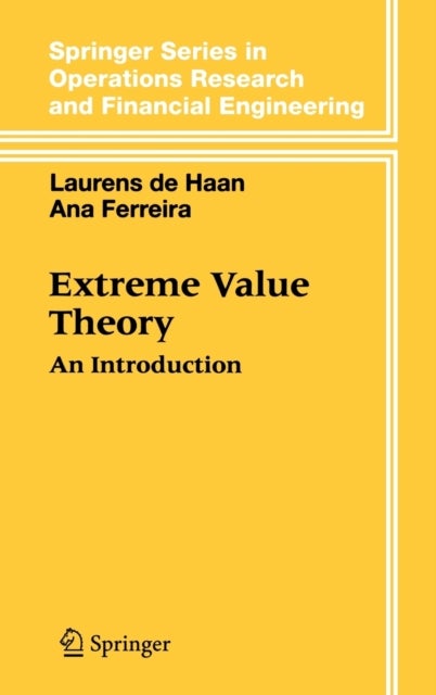 Extreme Value Theory - An Introduction