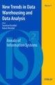 New Trends in Data Warehousing and Data Analysis