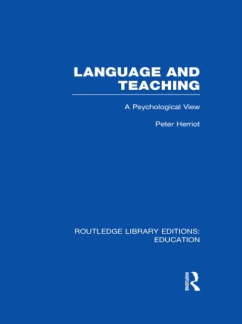 Language & Teaching - A Psychological View