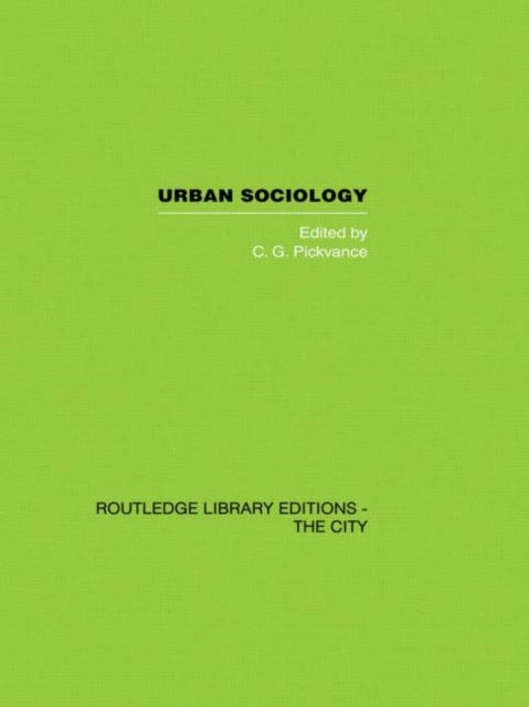 Urban Sociology - Critical Essays
