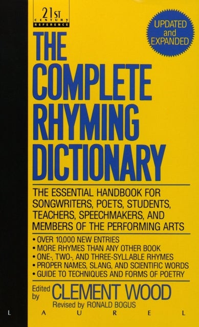 The Complete Rhyming Dictionary - Updated and Expanded