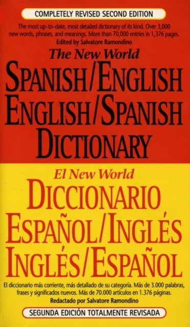 The New World Spanish-English, English-Spanish Dictionary - Completely Revised Second Edition