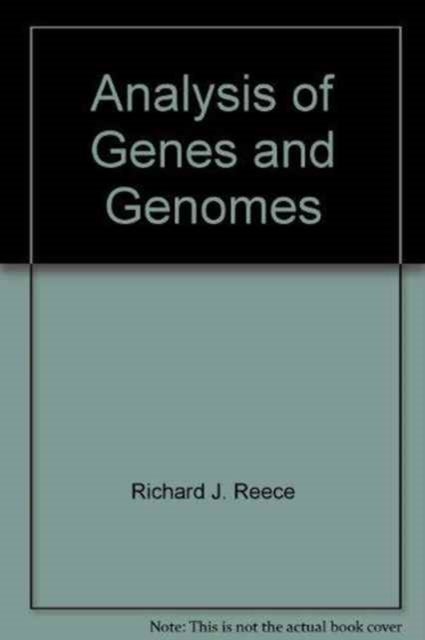 Analysis of Genes and Genomes