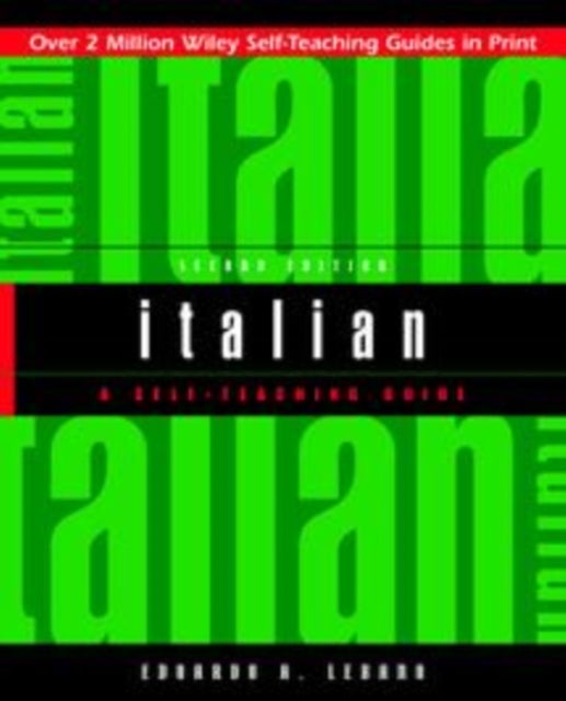 Italian - A Self-Teaching Guide