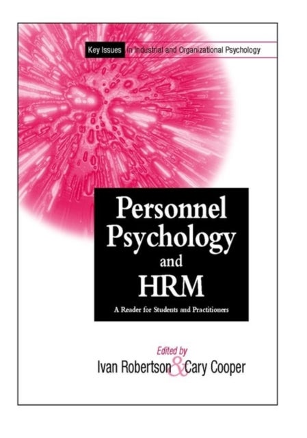 Personnel Psychology and Human Resources Management - A Reader for Students and Practitioners