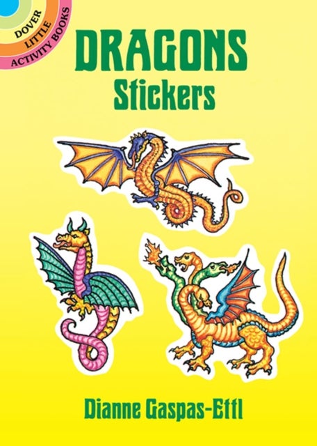 Dragons Stickers - 20 Full-Color Designs