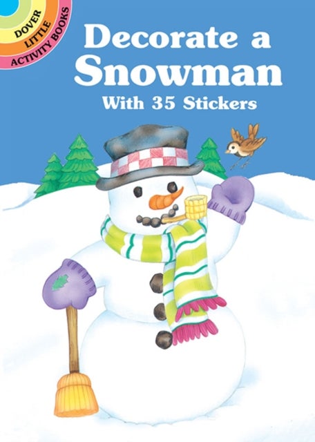 Decorate a Snowman with 35 Stickers