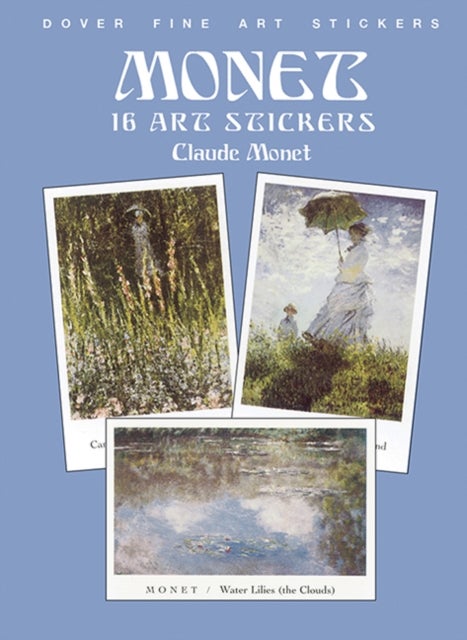 Monet - 16 Art Stickers