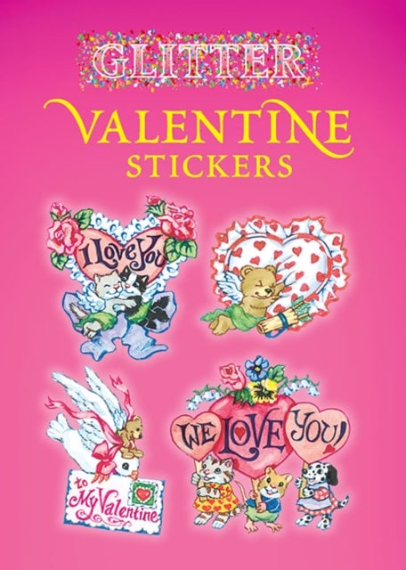 Glitter Valentine Stickers