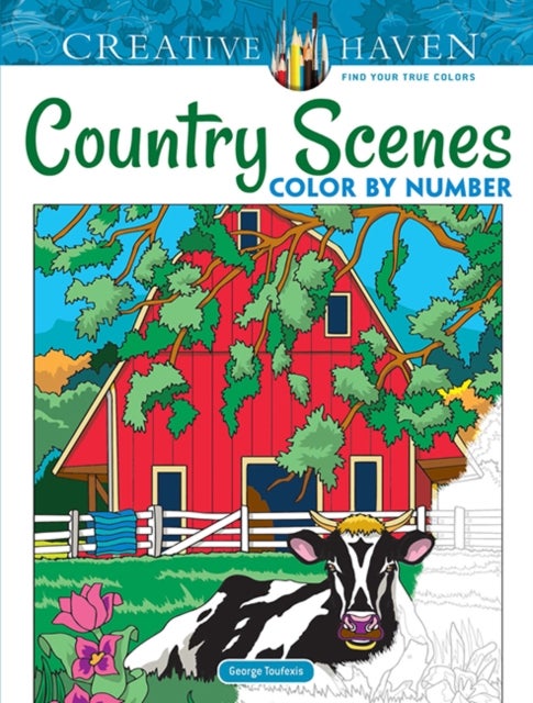 Creative Haven Country Scenes Color by Number
