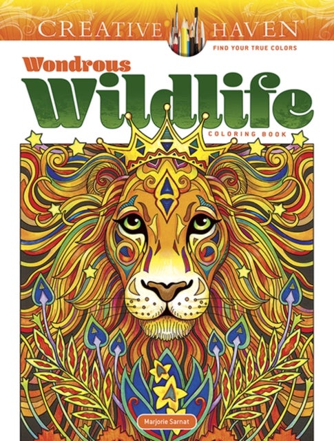 Creative Haven Wondrous Wildlife Coloring Book