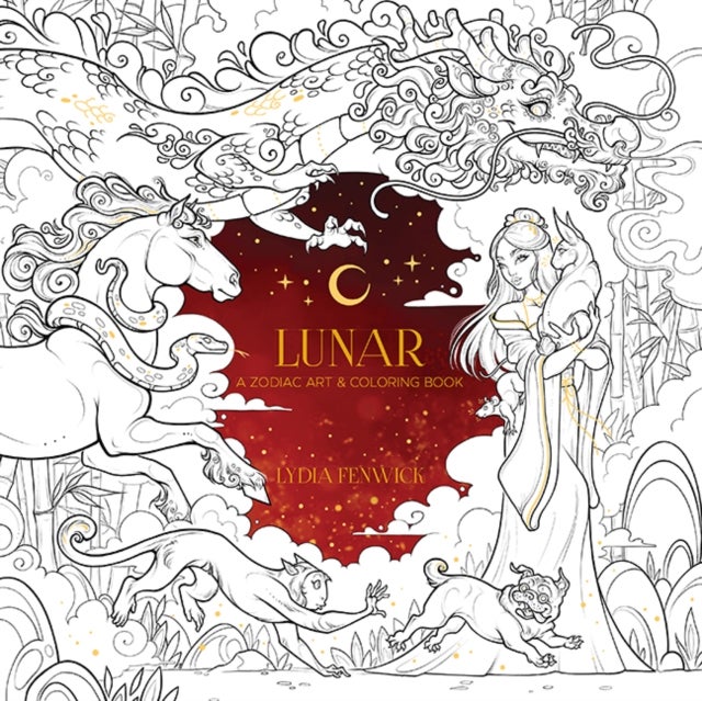 Lunar - A Zodiac Art & Coloring Book