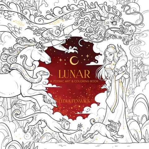 Lunar - A Zodiac Art & Coloring Book