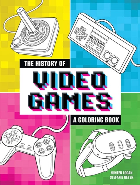 The History of Video Games - A Coloring Book