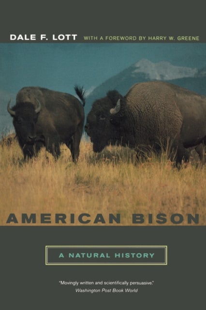 American Bison - A Natural History