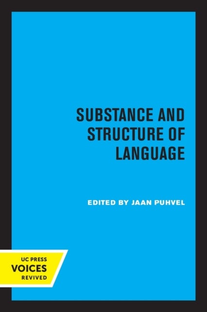 Substance and Structure of Language