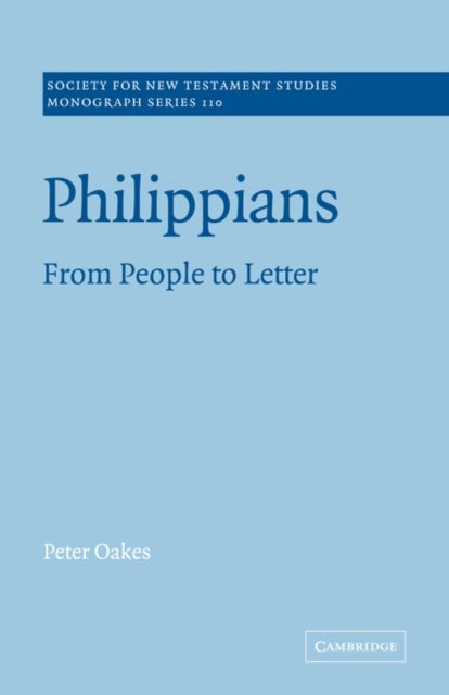 Philippians - From People to Letter