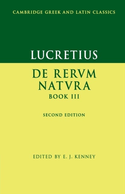 Lucretius: De Rerum NaturaBook III