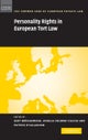 Personality Rights in European Tort Law