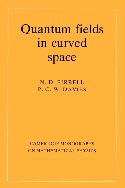 Quantum Fields in Curved Space
