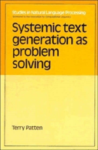 Systemic Text Generation as Problem Solving