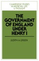 The Government of England under Henry I