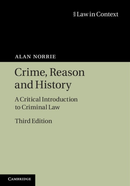 Crime, Reason and History - A Critical Introduction to Criminal Law