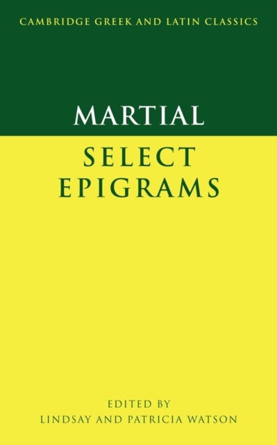 Martial: Select Epigrams