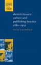 British Literary Culture and Publishing Practice, 1880–1914