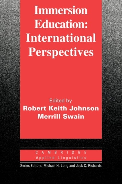 Immersion Education - International Perspectives